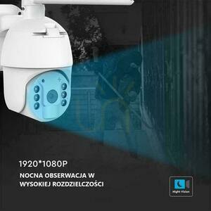 V-TAC WiFi HD SMART Solar PTZ Outdoor Camera IR White VT-11024 6 V-TAC WiFi HD SMART Solar PTZ Outdoor Camera IR White VT-11024 small 6