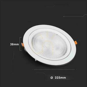 V-TAC LED Downlight SAMSUNG CHIP 30W Moving VT-2-30 luminaire 6500K 2920lm 5 Years Warranty small 5