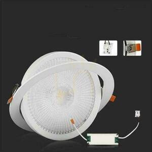 V-TAC LED Downlight SAMSUNG CHIP 10W Moving VT-2-10 6500K 1060lm 5 Years Warranty. small 8