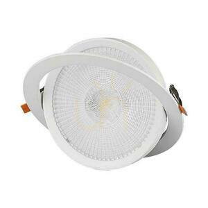 V-TAC LED Downlight SAMSUNG CHIP 20W Moving VT-2-20 4000K 1830lm 5 Years Warranty. small 1