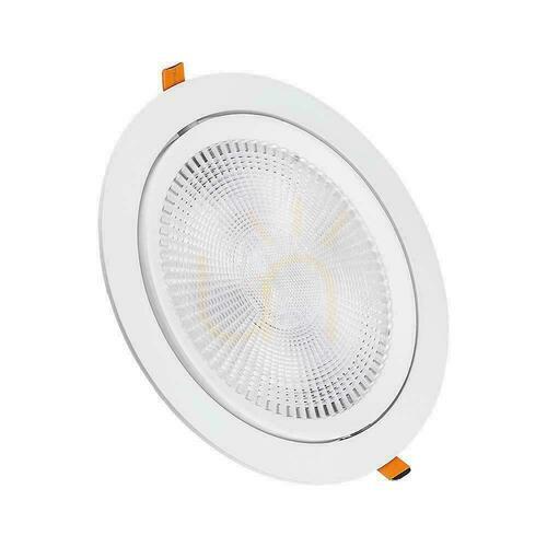 Check V-TAC LED Downlight SAMSUNG CHIP 30W Moving VT-2-30 4000K 2970lm 5 Year Warranty.