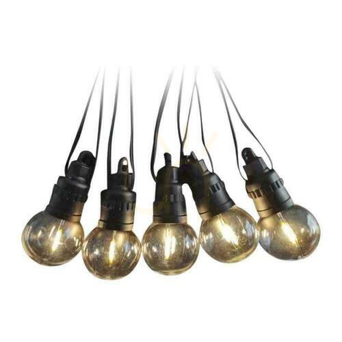Check Solar Garden Girland with remote control V-TAC 12 meters 10 bulbs 0.5W IP44 VT-70512 3000K 300lm