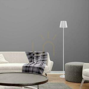 V-TAC 4W LED Floor Lamp White IP54 Rechargeable VT-7544-W 3000K 300lm. small 4