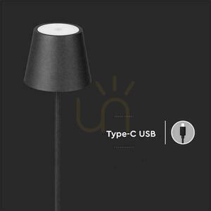 V-TAC 4W LED Floor Lamp Black IP54 Rechargeable VT-7544 3000K 300lm. 9 V-TAC 4W LED Floor Lamp Black IP54 Rechargeable VT-7544 3000K 300lm. small 9