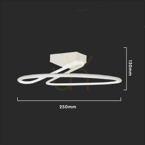 Check V-TAC 20W LED Ceiling Luminaire White VT-7763 4000K 2130lm.