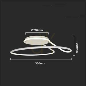 V-TAC 54W LED TRIAC White VT-7762 4000K 5330lm Ceiling Luminaire. small 1