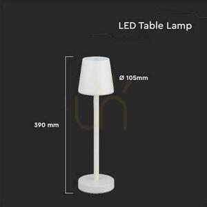 V-TAC 3W LED Charging Dimmable Nightstand Lamp White VT-7703 4000K 70lm. 6 V-TAC 3W LED Charging Dimmable Nightstand Lamp White VT-7703 4000K 70lm. small 6