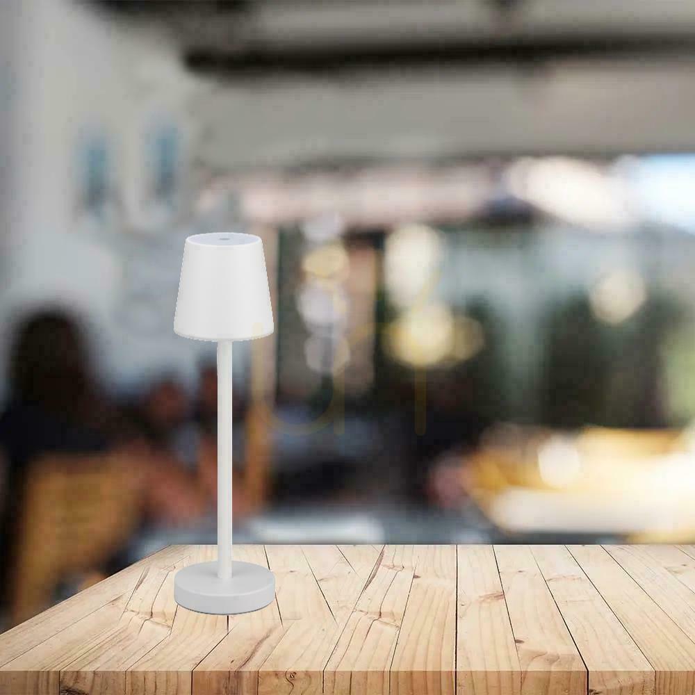Preview V-TAC 3W LED Charging Dimmable Nightstand Lamp White VT-7703 4000K 70lm. V-TAC 3W LED Charging Dimmable Nightstand Lamp White VT-7703 4000K 70lm.