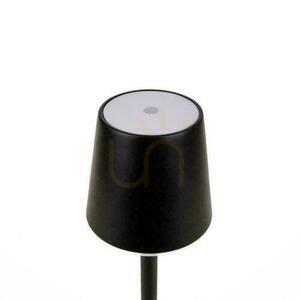 V-TAC 3W LED Charging Dimmable Nightstand Desk Lamp Black VT-7703 4000K 70lm. small 1