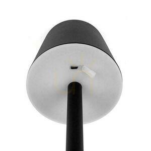 V-TAC 3W LED Charging Dimmable Nightstand Desk Lamp Black VT-7703 4000K 70lm. small 2