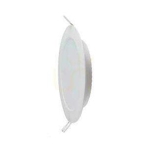V-TAC LED Panel Recessed Premium Downlight 18W Round fi220 VT-61018 3000K 1850lm. small 0