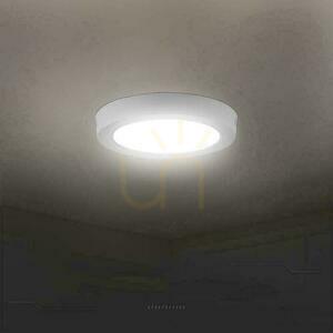 V-TAC Surface Mounted LED Panel Premium Downlight 18W Round fi215 VT-60018 3000K 1850lm. small 4