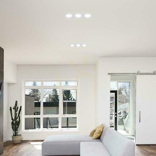 Check White triple recessed fitting V-TAC VT-441 3×GU10 max. 35 W IP20