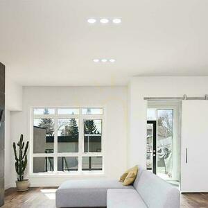 White triple recessed fitting V-TAC VT-441 3×GU10 max. 35 W IP20 small 5