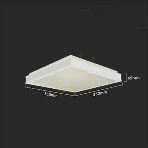 Plafond V-TAC 18W LED 3in1 White Square 45x45cm VT-7757 4000K 1490lm small 1