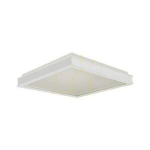 V-TAC VT-7782 White Square LED Ceiling Light 24 W 4000 K 40 cm small 0