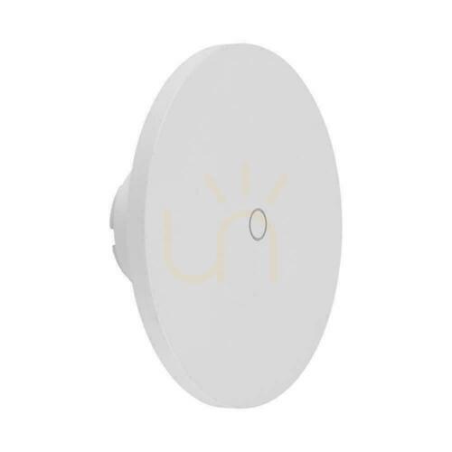 Check Wall Mounted 12W V-TAC Round CCT White Dimmable VT-83012 3000K-6400K 1200lm wall lamp.