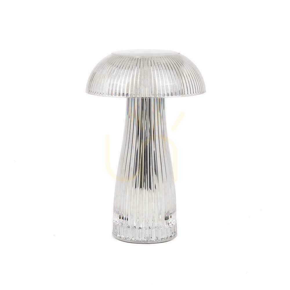 Display V-TAC 1W LED Nightstand Desk Lamp 25cm USB Charging Dimmable Transparent VT-1040 3000K-6000K 50lm V-TAC 1W LED Nightstand Desk Lamp 25cm USB Charging Dimmable Transparent VT-1040 3000K-6000K 50lm