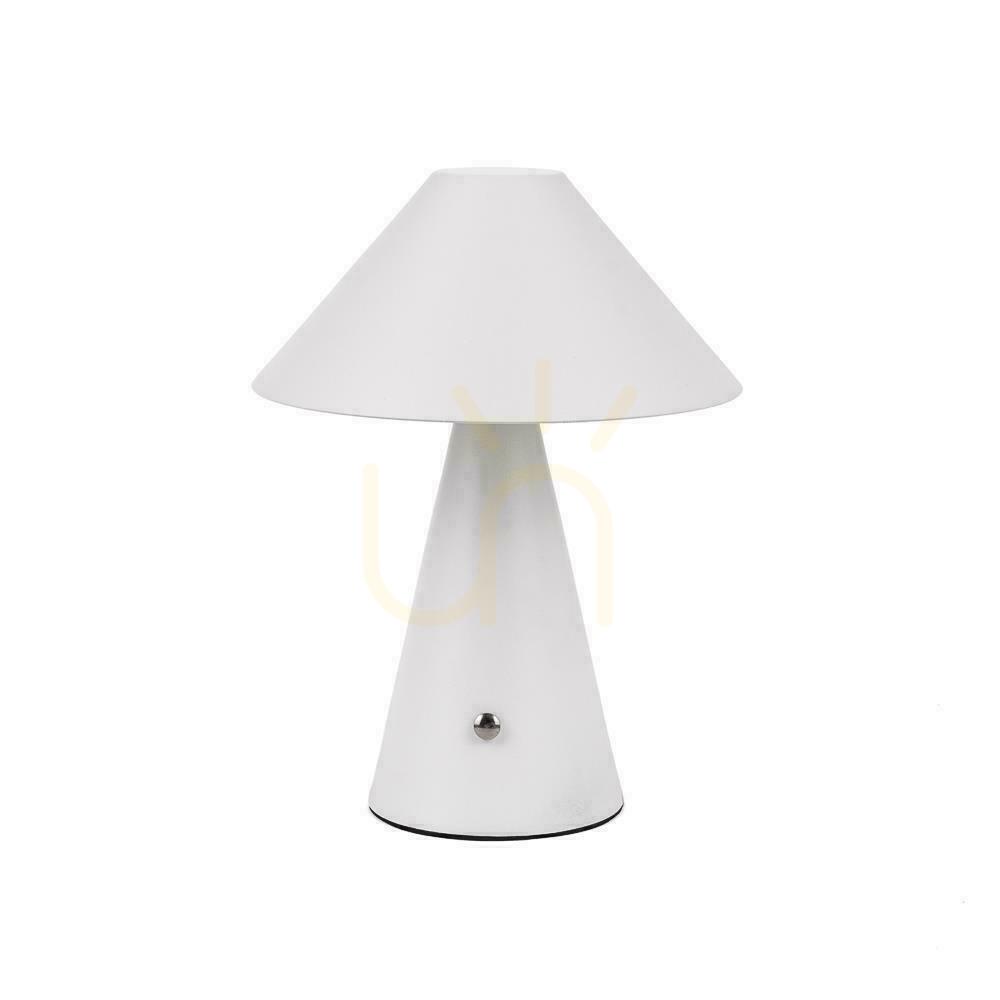 View V-TAC 3W LED Nightstand Lamp 24cm USB Charging Dimmable White VT-1051 3000K-6000K 200lm. V-TAC 3W LED Nightstand Lamp 24cm USB Charging Dimmable White VT-1051 3000K-6000K 200lm.