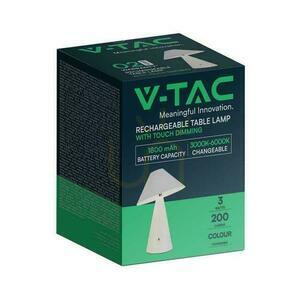 V-TAC 3W LED Nightstand Lamp 24cm USB Charging Dimmable White VT-1051 3000K-6000K 200lm. 5 V-TAC 3W LED Nightstand Lamp 24cm USB Charging Dimmable White VT-1051 3000K-6000K 200lm. small 5