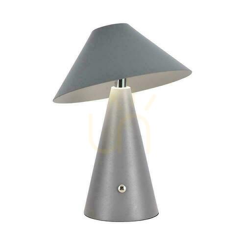 Check Grey portable V-TAC VT-1051 7949 LED table lamp 3 W 200 lm USB-C