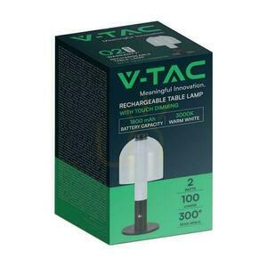 V-TAC 2W LED Nightstand Desk Lamp 30cm USB Charging Dimmable Black VT-1056 3000K 100lm 1 V-TAC 2W LED Nightstand Desk Lamp 30cm USB Charging Dimmable Black VT-1056 3000K 100lm small 1