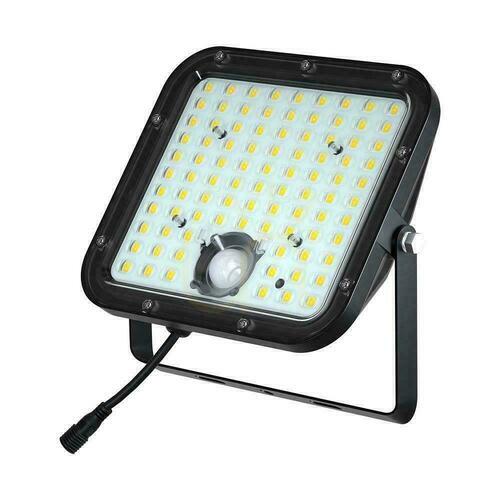 Check V-TAC 30W IP65 Solar LED Projector, Remote Timer, LiFePo 6.4V 6000mA Black VT-432 4000K 4800lm 3 Years Warranty