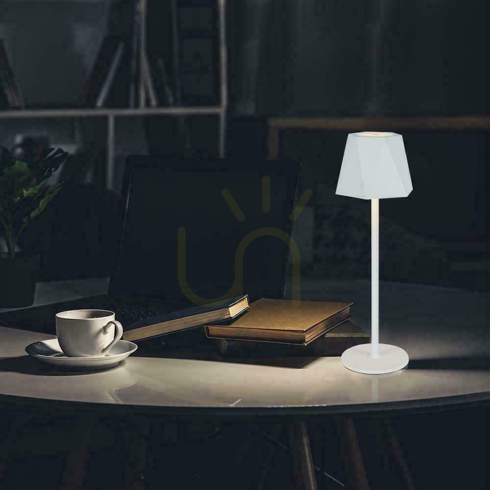 Check V-TAC 4W LED Nightstand Desk Lamp 37cm USB Charging Dimmable White VT-1034 3000K-6000k 150lm V-TAC 4W LED Nightstand Desk Lamp 37cm USB Charging Dimmable White VT-1034 3000K-6000k 150lm