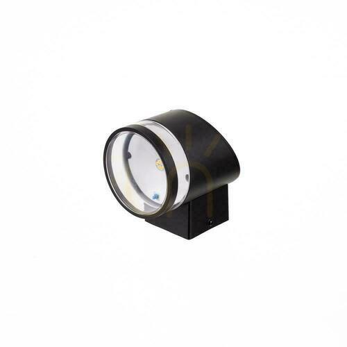 Check V-TAC 1W LED Black IP54 VT-1138 3000K 70lm Solar Garden Wall lamp 3 Years Warranty