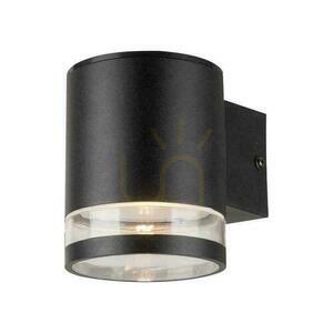 Garden wall lamp Solar V-TAC 1W LED Black IP54 Motion Sensor VT-1145 3000K 70lm 3 Years Warranty small 0