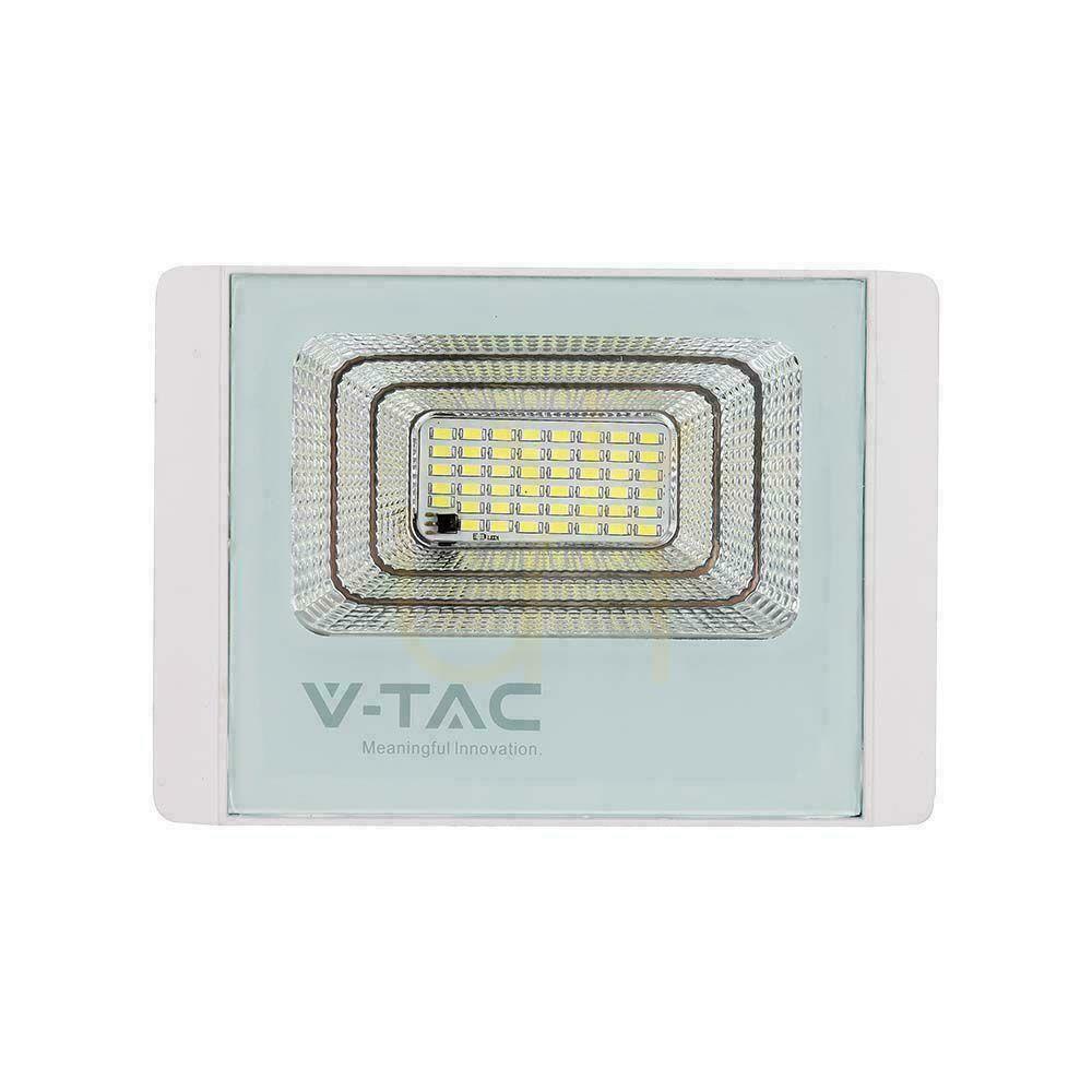 Display V-TAC Solar LED Projector 50W White IP65, Remote Control, Timer VT-300W 6400K 4200lm. V-TAC Solar LED Projector 50W White IP65, Remote Control, Timer VT-300W 6400K 4200lm.