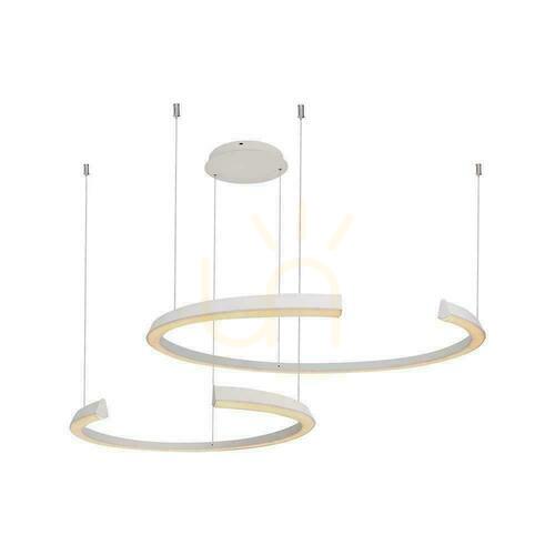 Check V-TAC 48W LED Pendant Luminaire Dimmable White VT-7914 4000K 5150lm