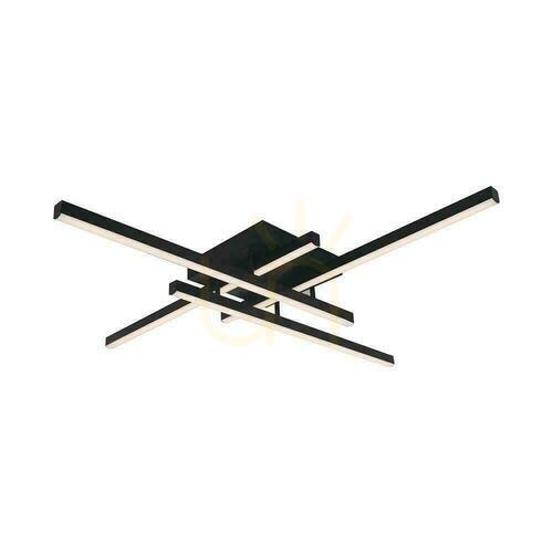 Check V-TAC 38W LED Ceiling Luminaire Black VT-7915 4000K 4100lm.
