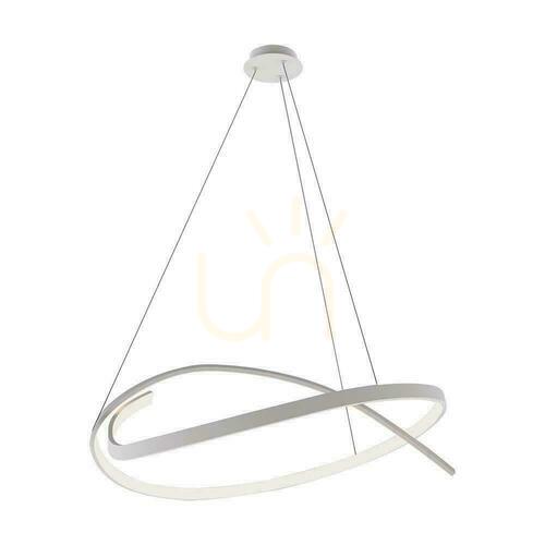 Check V-TAC 48W LED Pendant Luminaire Dimmable White VT-7916 3000K 5150lm