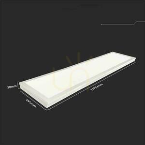 V-TAC 40W 1200x300 3in1 surface/flush mount LED panel VT-6147 6500K 4400lm small 4