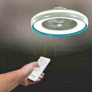 V-TAC 45W LED Ceiling Fan RF Pilot CCT Blue VT-5022 3000lm 4 V-TAC 45W LED Ceiling Fan RF Pilot CCT Blue VT-5022 3000lm small 4