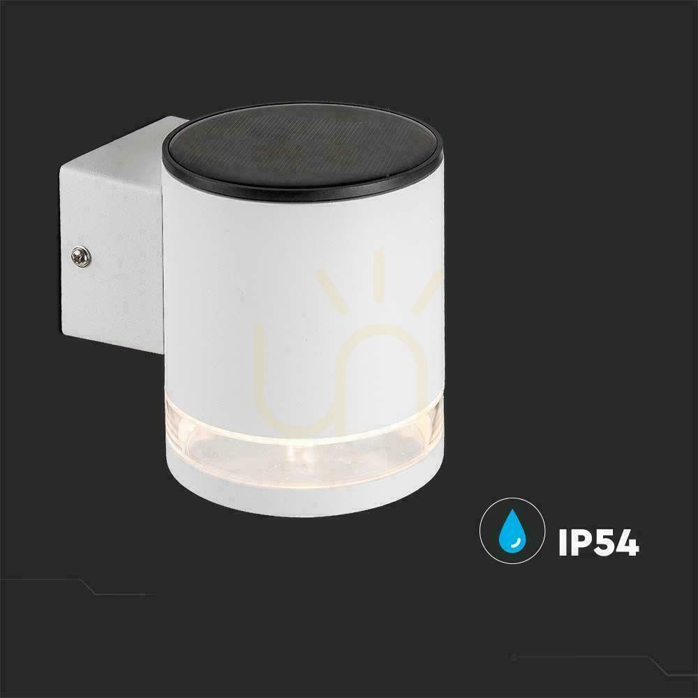 Display Garden wall lamp Solar V-TAC 1W LED White IP54 VT-1139 3000K 70lm 3 Years Warranty Garden wall lamp Solar V-TAC 1W LED White IP54 VT-1139 3000K 70lm 3 Years Warranty