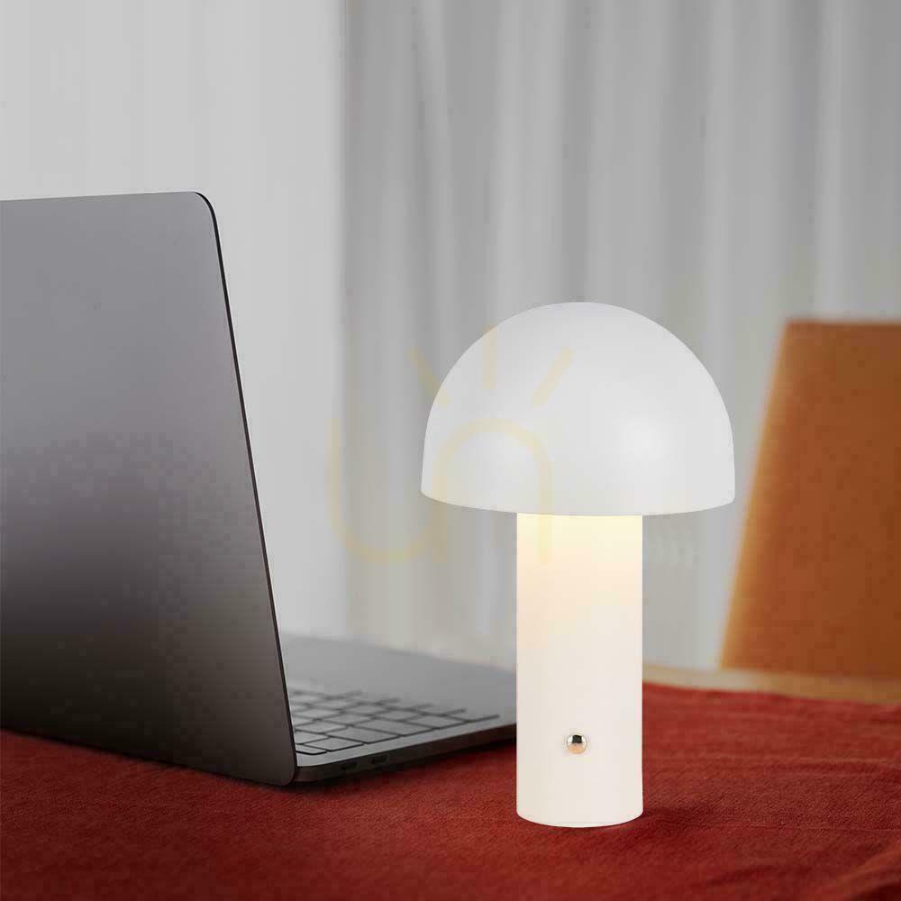 Display V-TAC 1W LED Nightstand Lamp 25cm USB Charging Dimmable White VT-1047 3000K-6000K 200lm. V-TAC 1W LED Nightstand Lamp 25cm USB Charging Dimmable White VT-1047 3000K-6000K 200lm.
