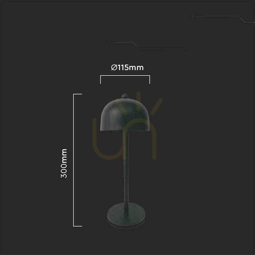 Check V-TAC 3W LED Nightstand Desk Lamp 30cm USB Charging Dimmable Black VT-1052 3000K-6000K 200lm V-TAC 3W LED Nightstand Desk Lamp 30cm USB Charging Dimmable Black VT-1052 3000K-6000K 200lm