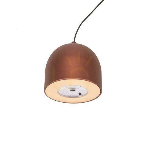 Check V-TAC LED pendant luminaire 8.5W 162cm Bronze VT-7794 3000K 850lm