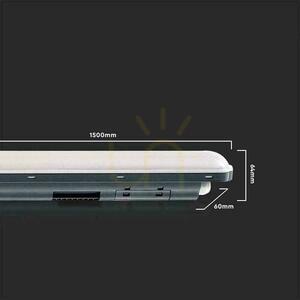 V-TAC X-SERIES 150cm 48W 120Lm/W VT-1254 6500K 5760lm Hermetic luminaire. 5 V-TAC X-SERIES 150cm 48W 120Lm/W VT-1254 6500K 5760lm Hermetic luminaire. small 5