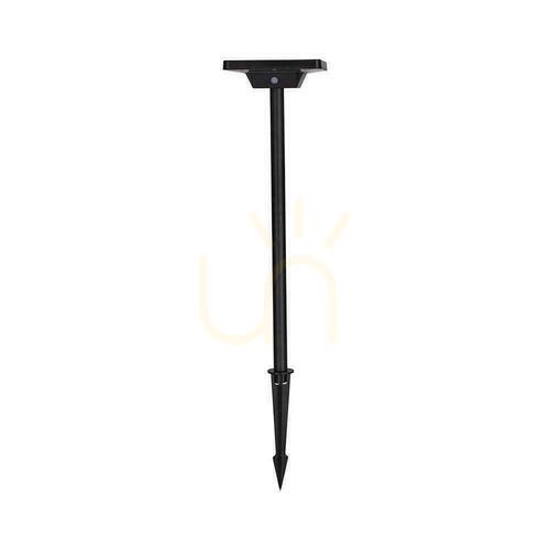 Check V-TAC Solar Garden Pole 2-function IP65 53cm Black VT-4102 3000K-6400K 220lm 3 Years Warranty
