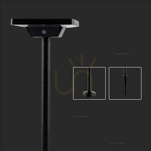V-TAC Solar Garden Pole 2-function IP65 53cm Black VT-4102 3000K-6400K 220lm 3 Years Warranty small 2