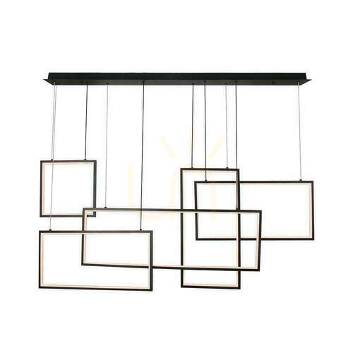 Check V-TAC 42W LED Pendant Luminaire Dimmable White VT-7923 3000K 4800lm