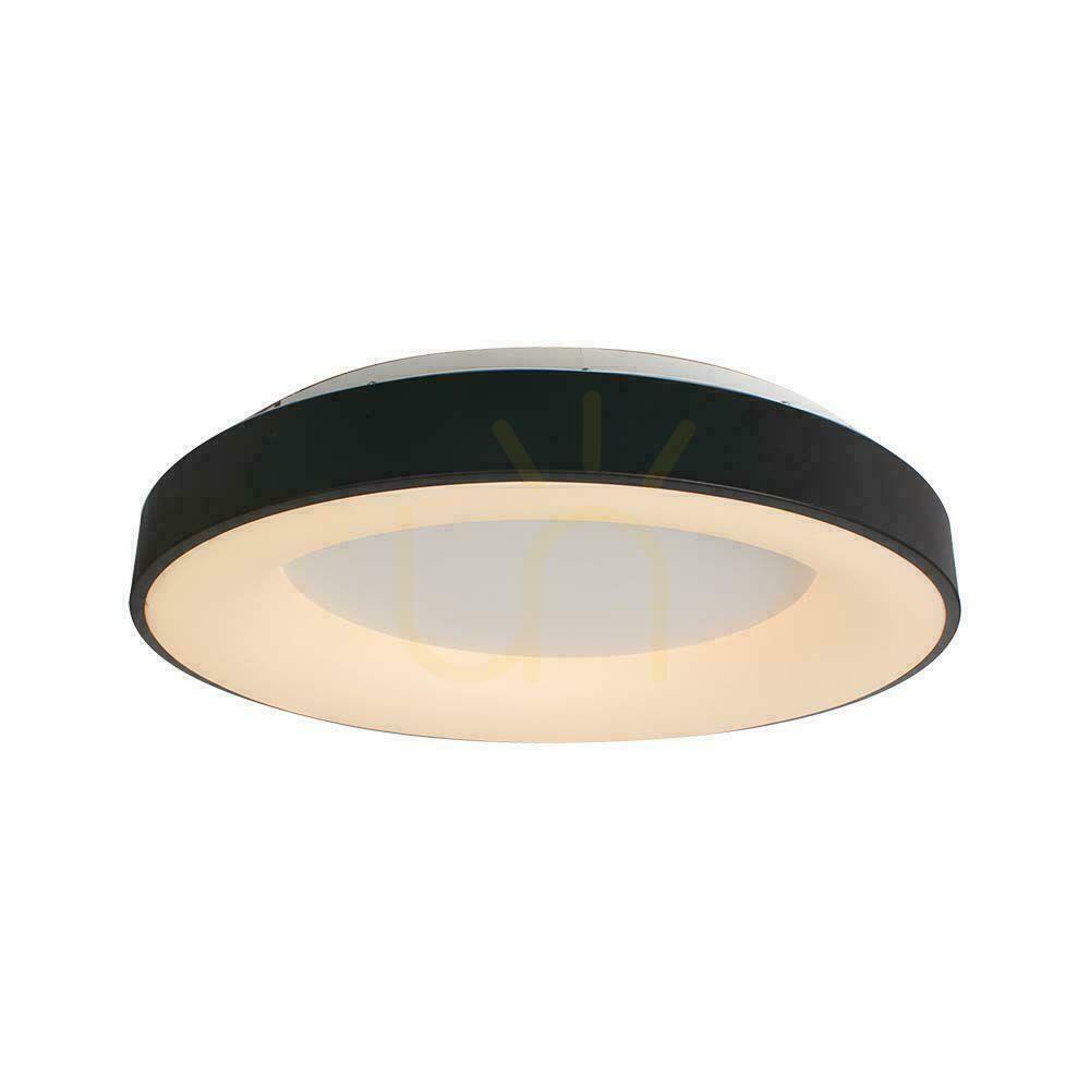 V-TAC 49W LED Dimmable Ceiling Plafond 60x9cm Black VT-7925 3000K 5220lm.