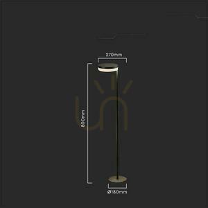 V-TAC 80cm Solar Garden Pole 2.5W LED IP54 VT-1137 3000K 120lm 3 Years Warranty small 3