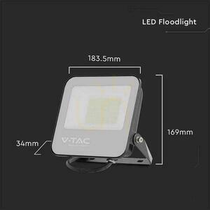 V-TAC LED Projector 50W 185Lm/W Black VT-4456 4000K 9250lm 4 V-TAC LED Projector 50W 185Lm/W Black VT-4456 4000K 9250lm small 4