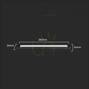 V-TAC VT-4218 48 V magnetic track luminaire LED 18 W black 3000 K 2000 lm small 5