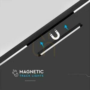 V-TAC VT-4218 48 V magnetic track luminaire LED 18 W black 3000 K 2000 lm small 6