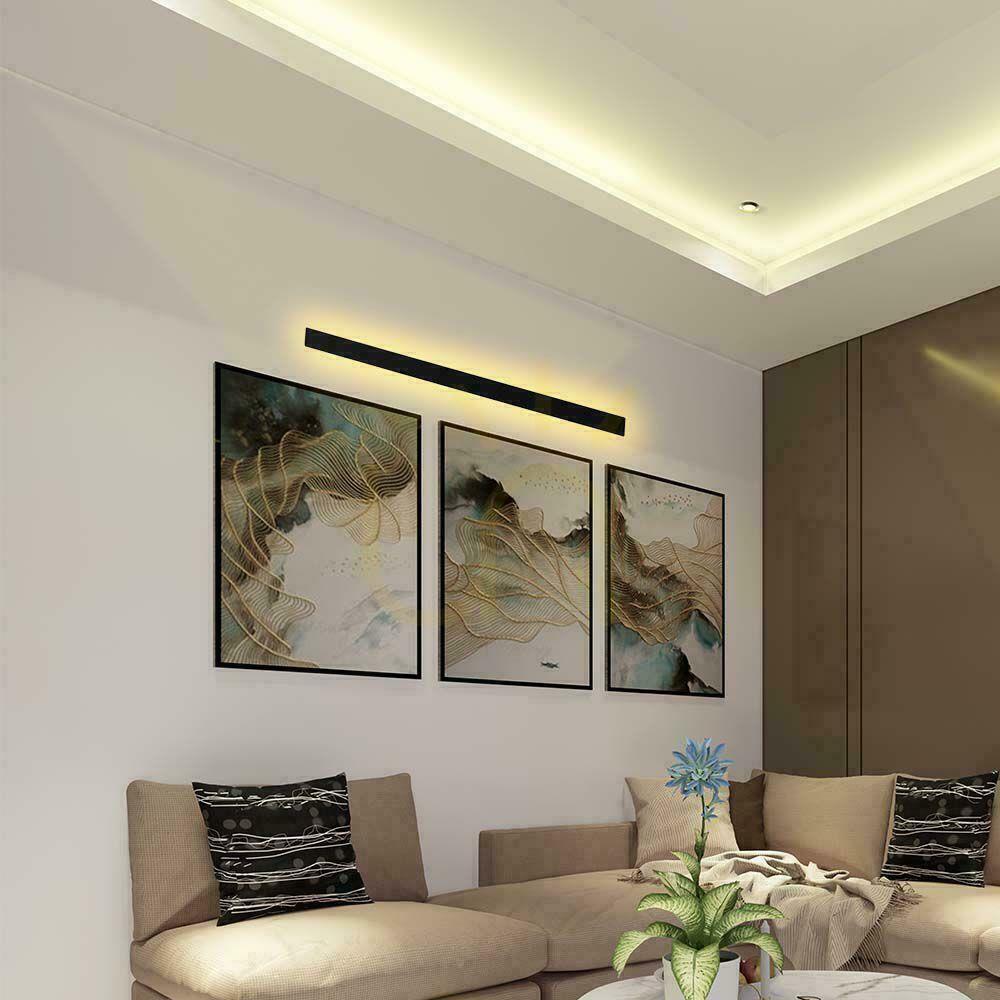Show LED Line V-TAC 16W IP65 Black 100cm VT-1176 3000K 2035lm Wall Mounting. LED Line V-TAC 16W IP65 Black 100cm VT-1176 3000K 2035lm Wall Mounting.